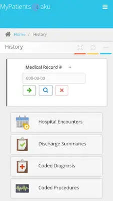 MyPatients@aku android App screenshot 0