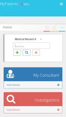 MyPatients@aku android App screenshot 4